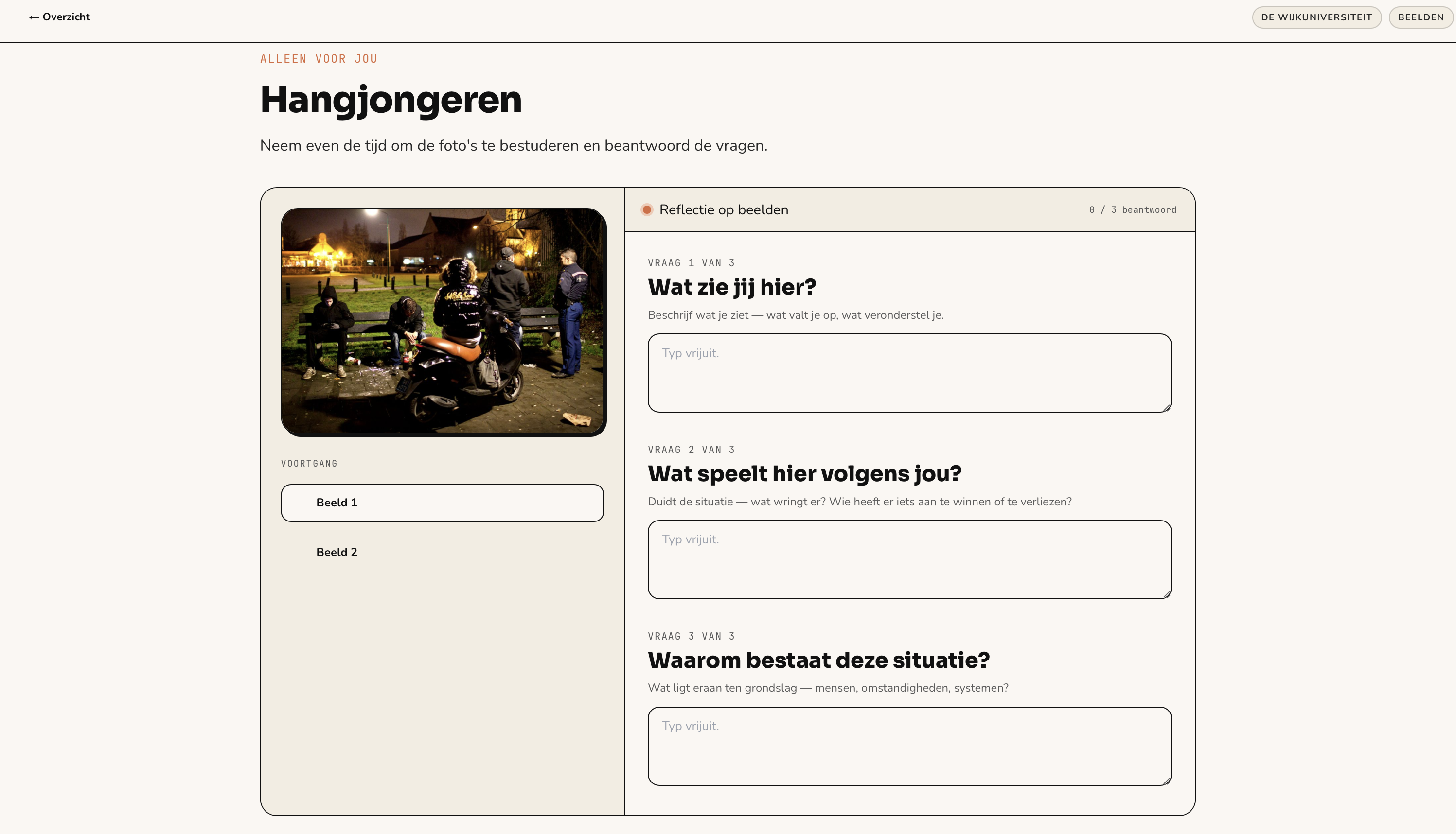 Foto-elicitatie: reflectie op beelden